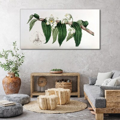 Tablou canvas Aranjament floral cu frunze