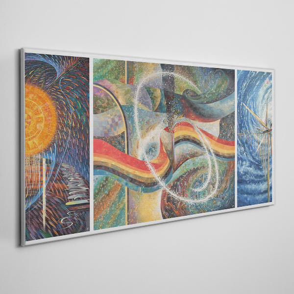 Tablou canvas Mișcarea și armonia culorilor