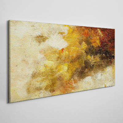 Tablou canvas Reflecții aurii în abstracție