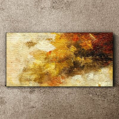 Tablou canvas Reflecții aurii în abstracție