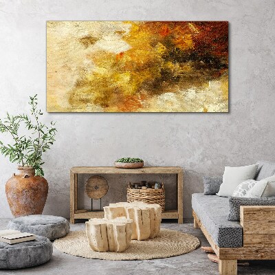 Tablou canvas Reflecții aurii în abstracție