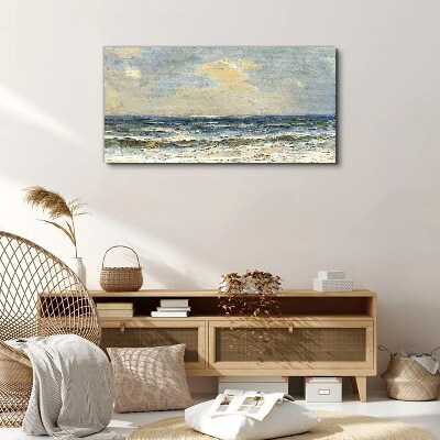 Tablou canvas Marea calmă într-o zi de vară