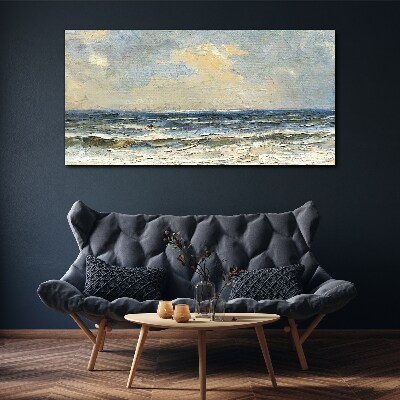 Tablou canvas Marea calmă într-o zi de vară
