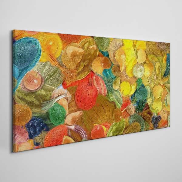 Tablou canvas Compoziție de fructe colorate