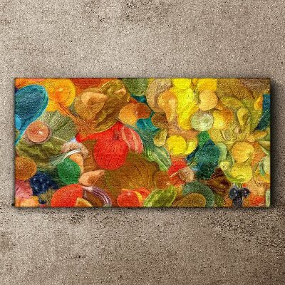 Tablou canvas Compoziție de fructe colorate