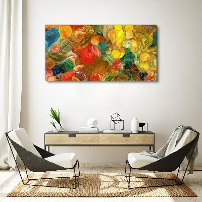 Tablou canvas Compoziție de fructe colorate