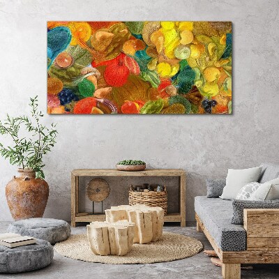 Tablou canvas Compoziție de fructe colorate