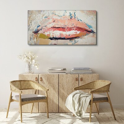 Tablou canvas Buze delicate în nuanțe pastelate