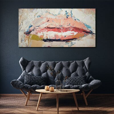 Tablou canvas Buze delicate în nuanțe pastelate