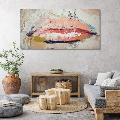 Tablou canvas Buze delicate în nuanțe pastelate