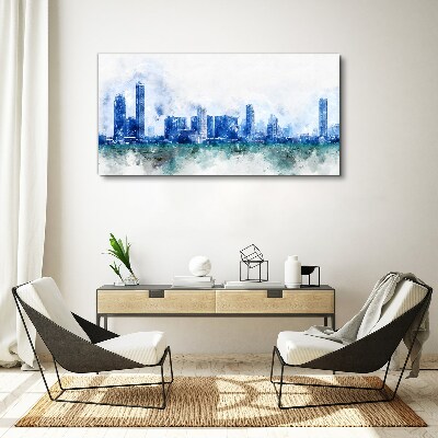 Tablou canvas Cerul deasupra orașului