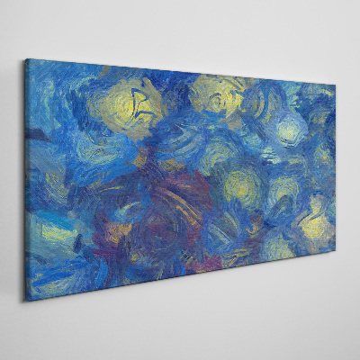 Tablou canvas Stele pe cerul nopții