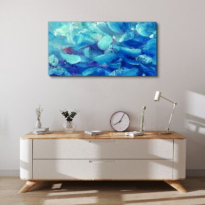 Tablou canvas Valuri oceanice de culori