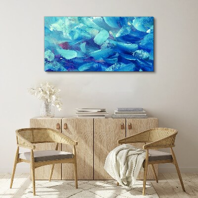 Tablou canvas Valuri oceanice de culori