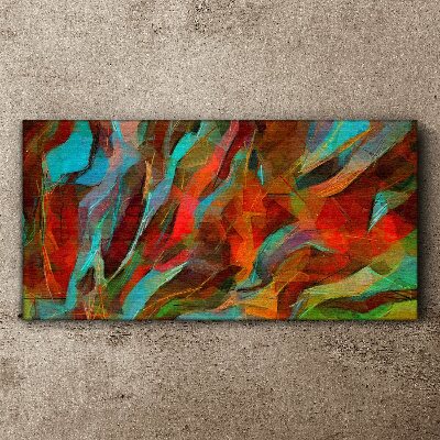 Tablou canvas Culorile naturii în abstracție