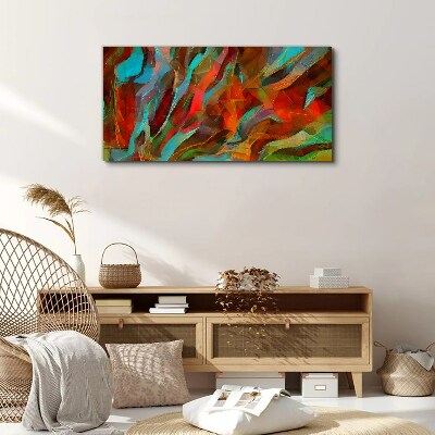 Tablou canvas Culorile naturii în abstracție
