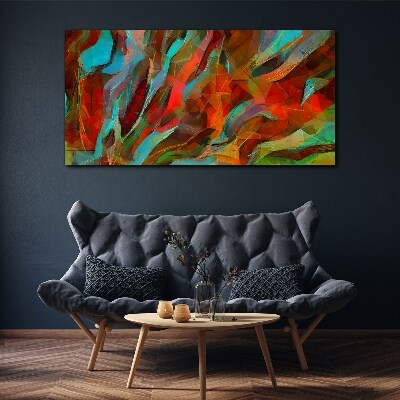 Tablou canvas Culorile naturii în abstracție