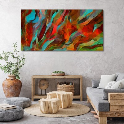Tablou canvas Culorile naturii în abstracție