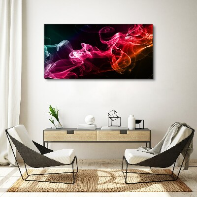 Tablou canvas Valuri de ceață colorată