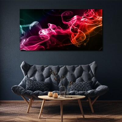 Tablou canvas Valuri de ceață colorată