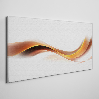 Tablou canvas Valuri de tonuri calde