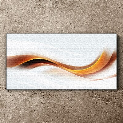 Tablou canvas Valuri de tonuri calde