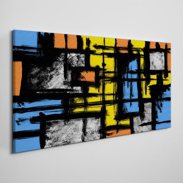 Tablou canvas Compoziție abstractă de culori