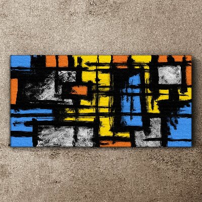Tablou canvas Compoziție abstractă de culori