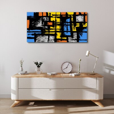 Tablou canvas Compoziție abstractă de culori