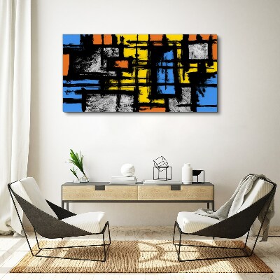 Tablou canvas Compoziție abstractă de culori