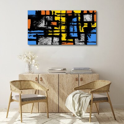 Tablou canvas Compoziție abstractă de culori