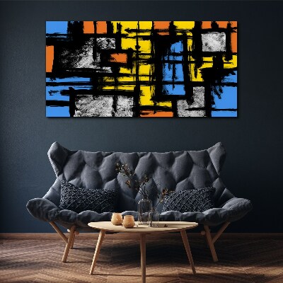 Tablou canvas Compoziție abstractă de culori