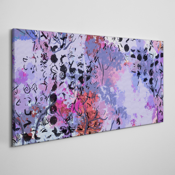 Tablou canvas Peisaj abstract cu accent japonez