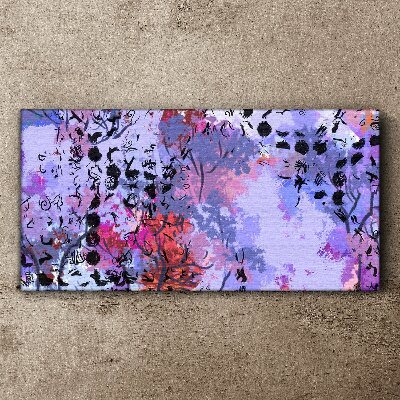 Tablou canvas Peisaj abstract cu accent japonez