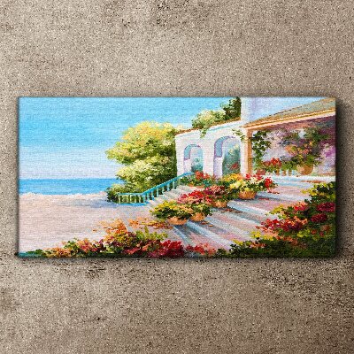 Tablou canvas Peisaj de vară pe litoral