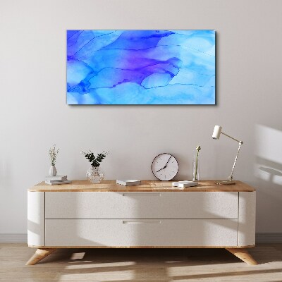 Tablou canvas Valuri de nuanțe de albastru