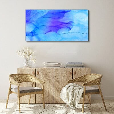 Tablou canvas Valuri de nuanțe de albastru