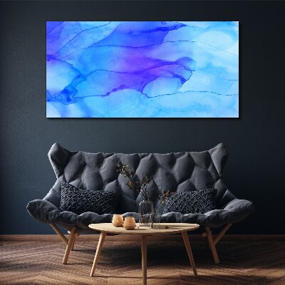 Tablou canvas Valuri de nuanțe de albastru