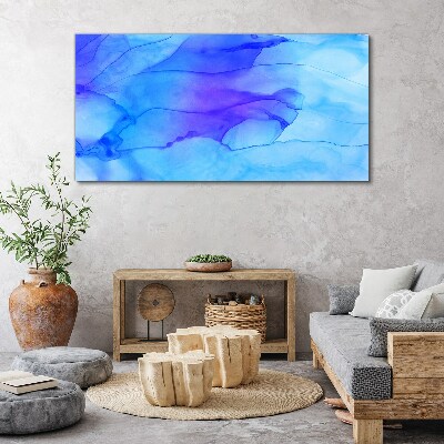 Tablou canvas Valuri de nuanțe de albastru