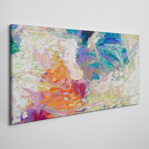 Tablou canvas Abstracție colorată în mișcare