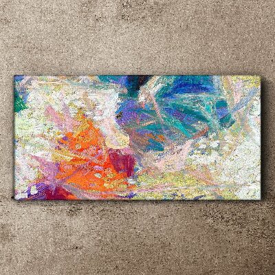 Tablou canvas Abstracție colorată în mișcare
