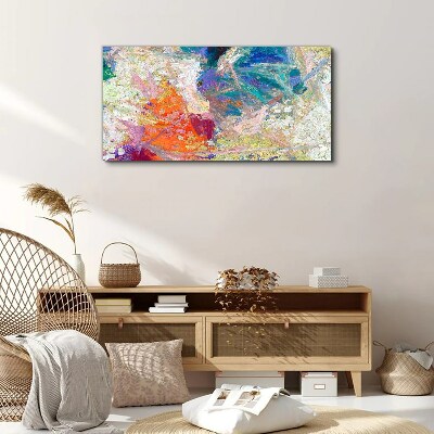 Tablou canvas Abstracție colorată în mișcare