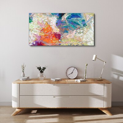 Tablou canvas Abstracție colorată în mișcare