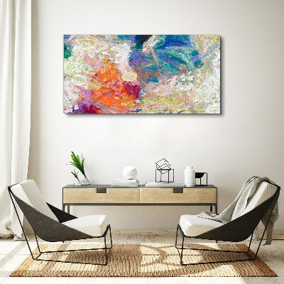 Tablou canvas Abstracție colorată în mișcare