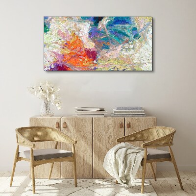 Tablou canvas Abstracție colorată în mișcare
