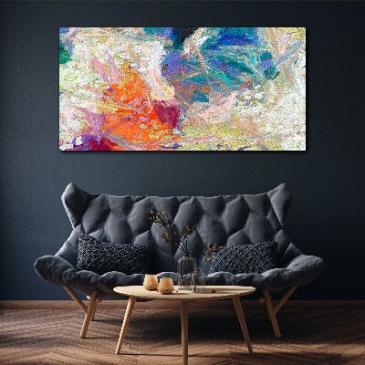 Tablou canvas Abstracție colorată în mișcare