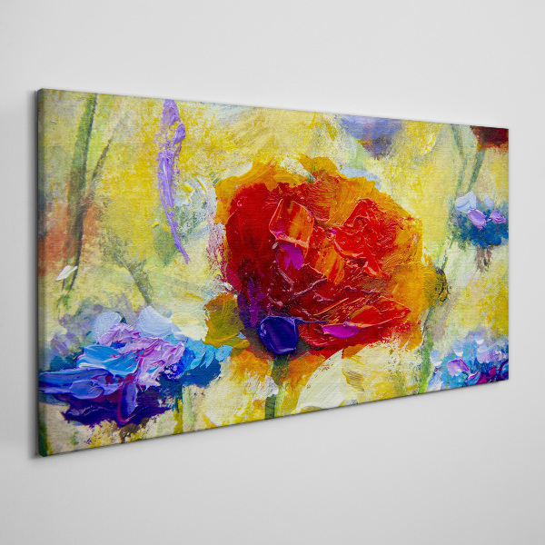 Tablou canvas Explozie florală de culori