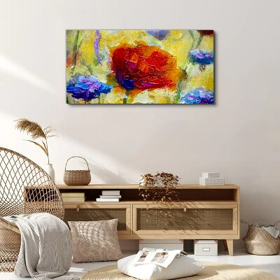 Tablou canvas Explozie florală de culori