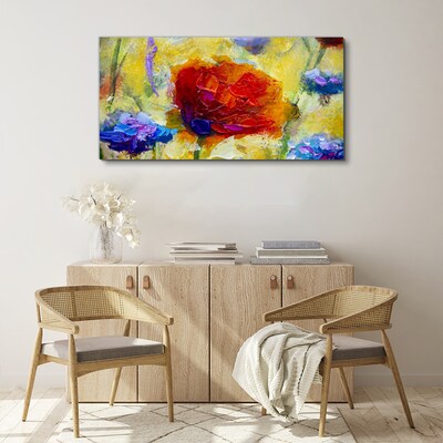 Tablou canvas Explozie florală de culori