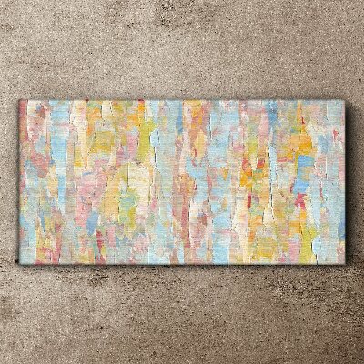 Tablou canvas Reflecții pastelate în sticlă